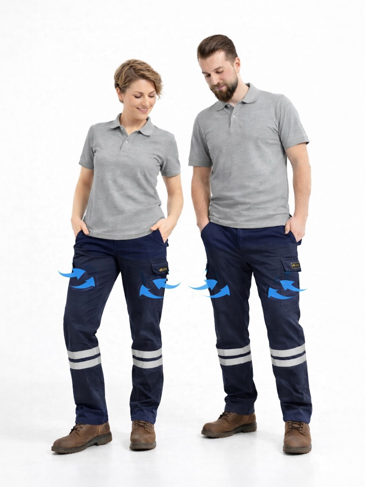 Брюки скорая помощь темно-синие XL