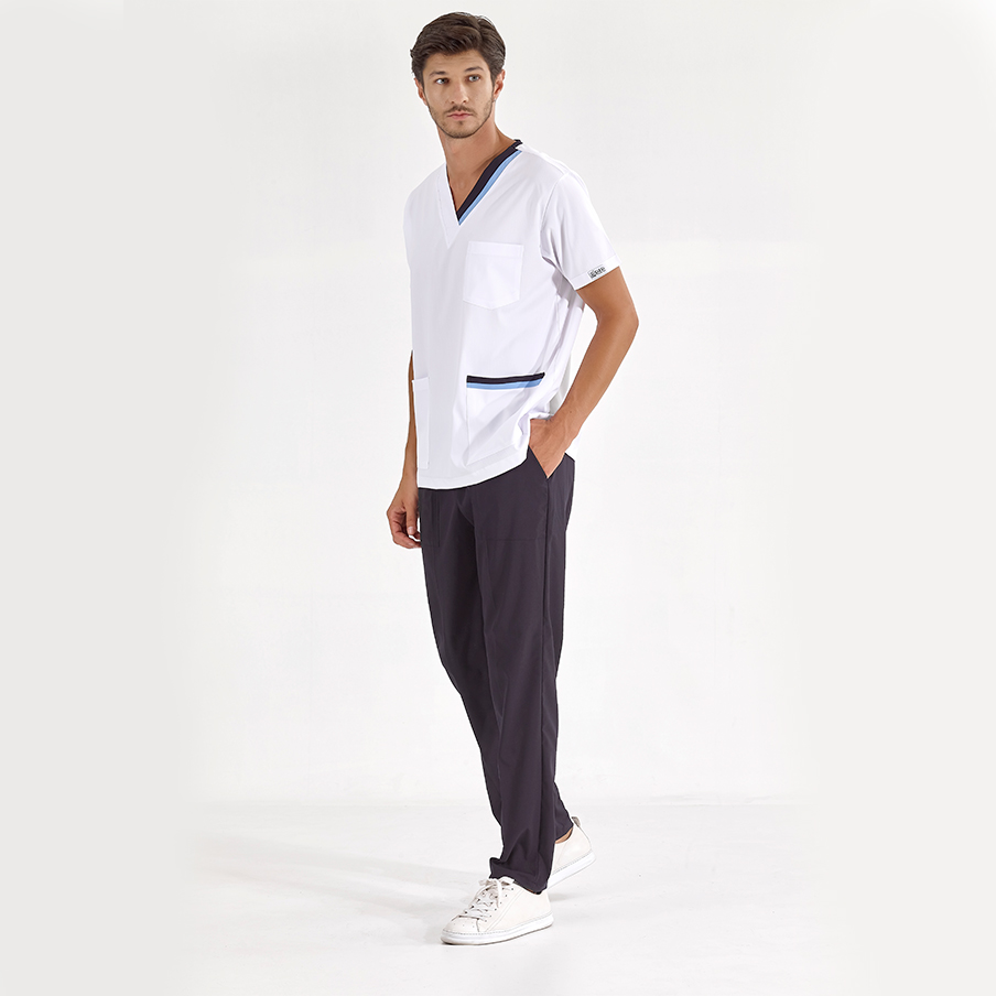 Костюм Lux Lycra Double Collar Светло голубой (Acik mavi) XXL