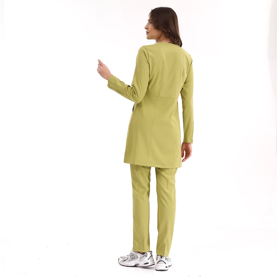Костюм Lycra Длин/рукав на кнопках Фисташковый (Fistik) XXL